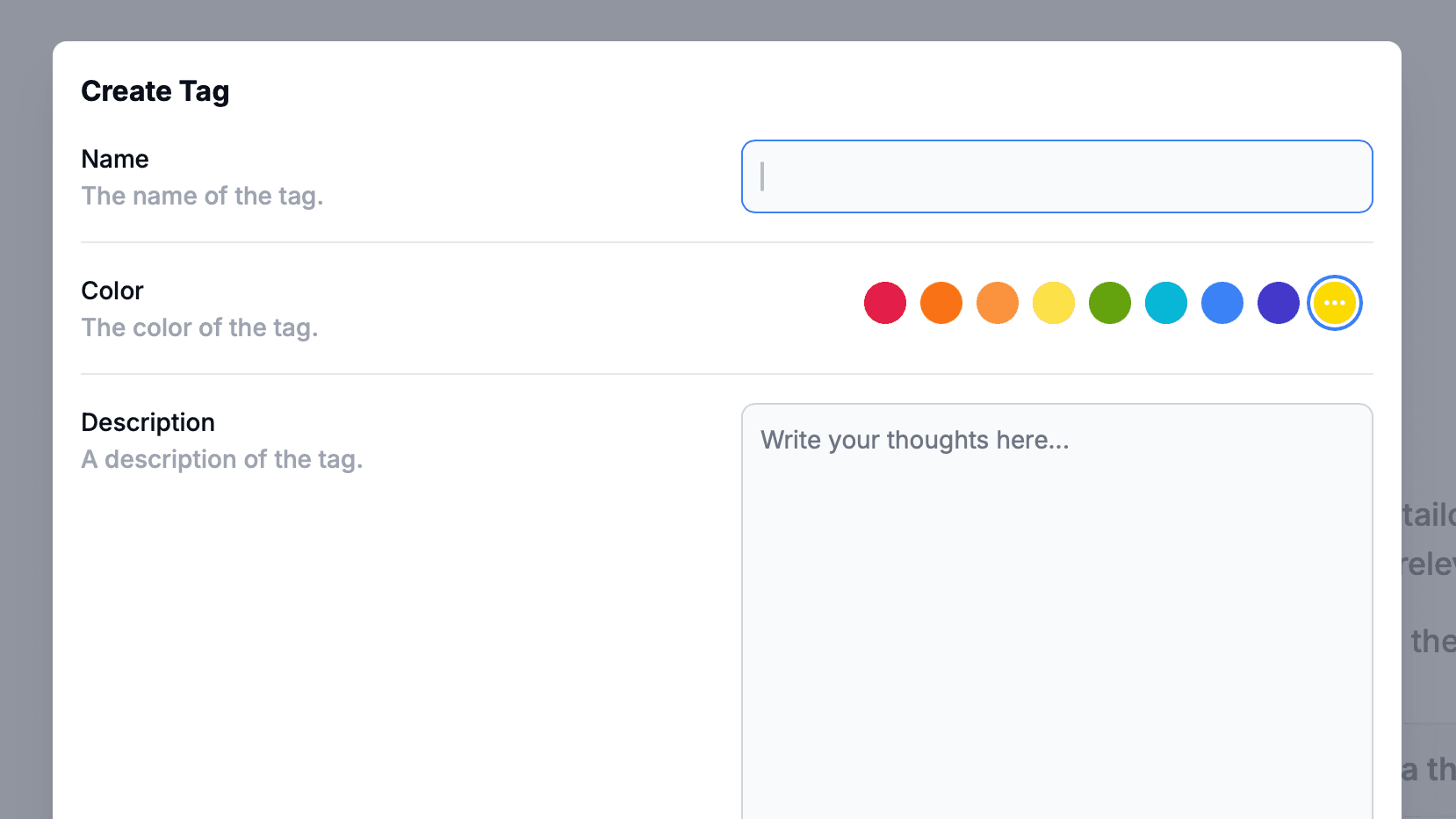 Screenshot of Segment & personalize. feature
