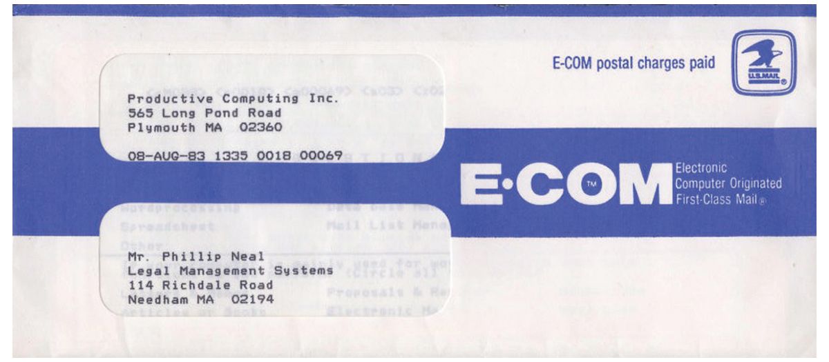 E-COM: The $40 million USPS project to send email on paper