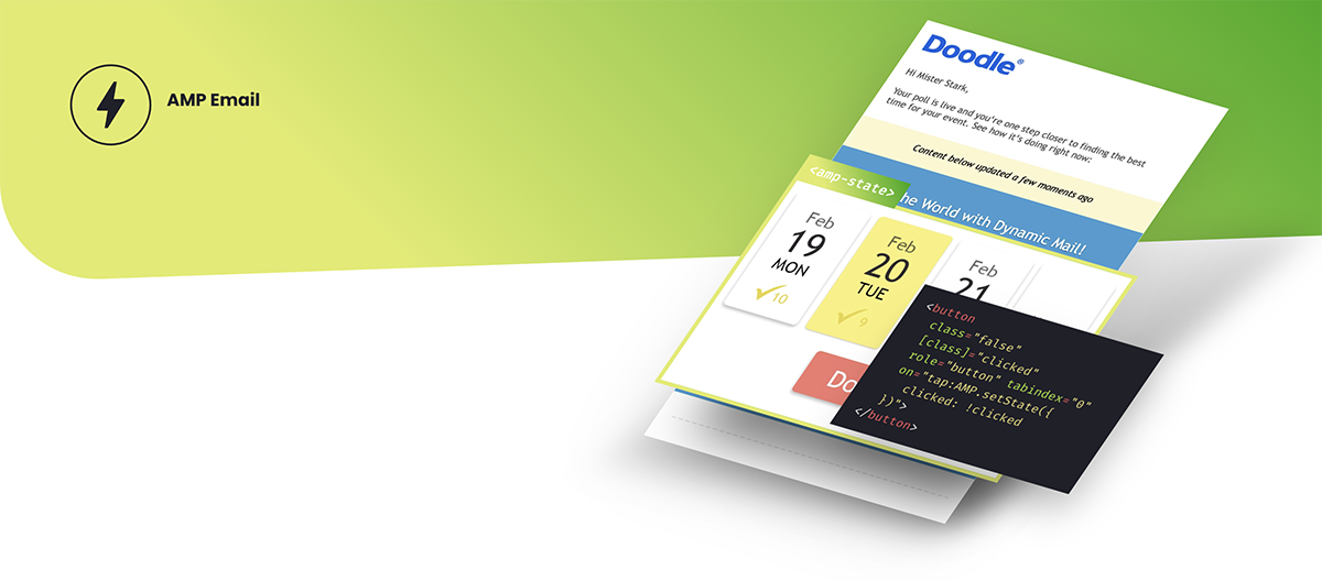 AMP and why emails are not (and should never be) interactive.