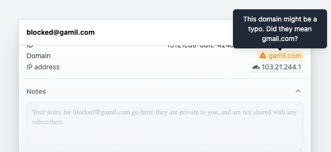 suspicious domains